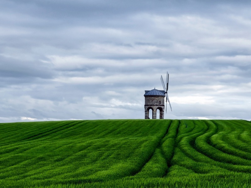 多款田园风车风景高清壁纸任你选