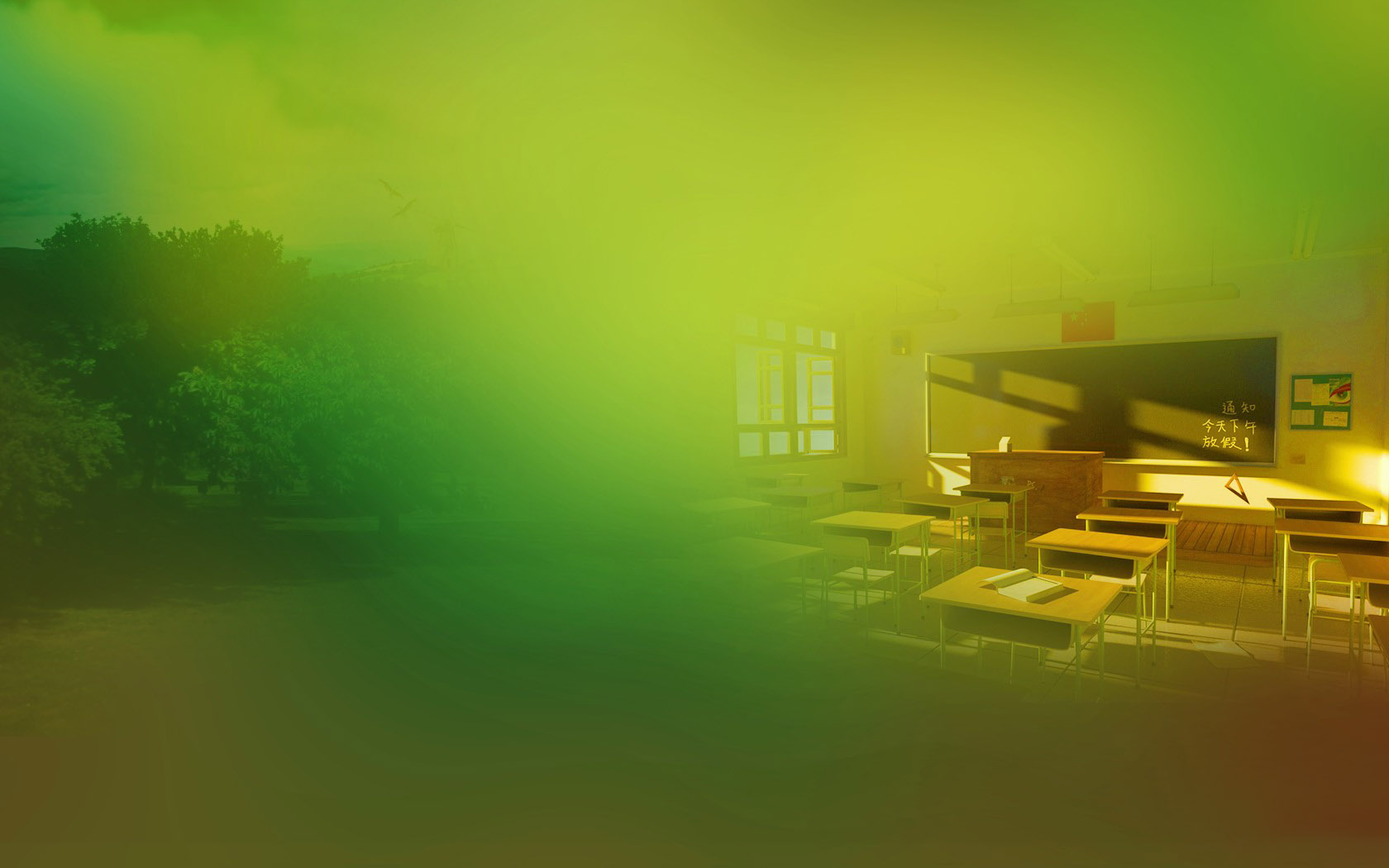 唤起回忆！学生时代常用的电脑桌面壁纸