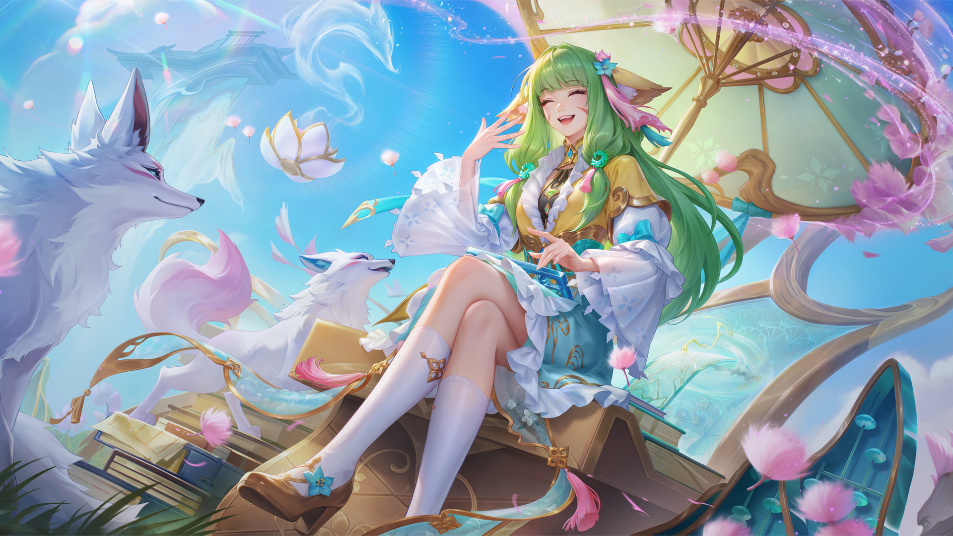 王者荣耀公孙离涂山容容高清壁纸合集来啦