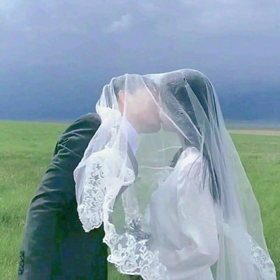 穿婚纱的情侣头像一对两张 14组高清婚纱系列情头合集