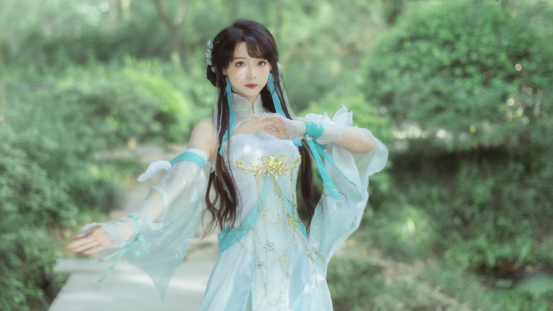 逆水寒cosplay古装美女高清壁纸推荐