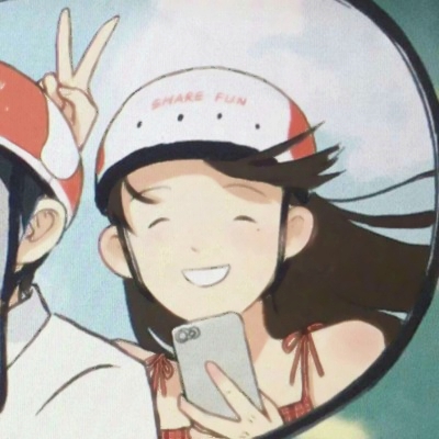 一男一女可爱卡通动漫情头 32张高清好看的合集来了