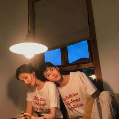 32张高清时尚个性微信情侣头像合集