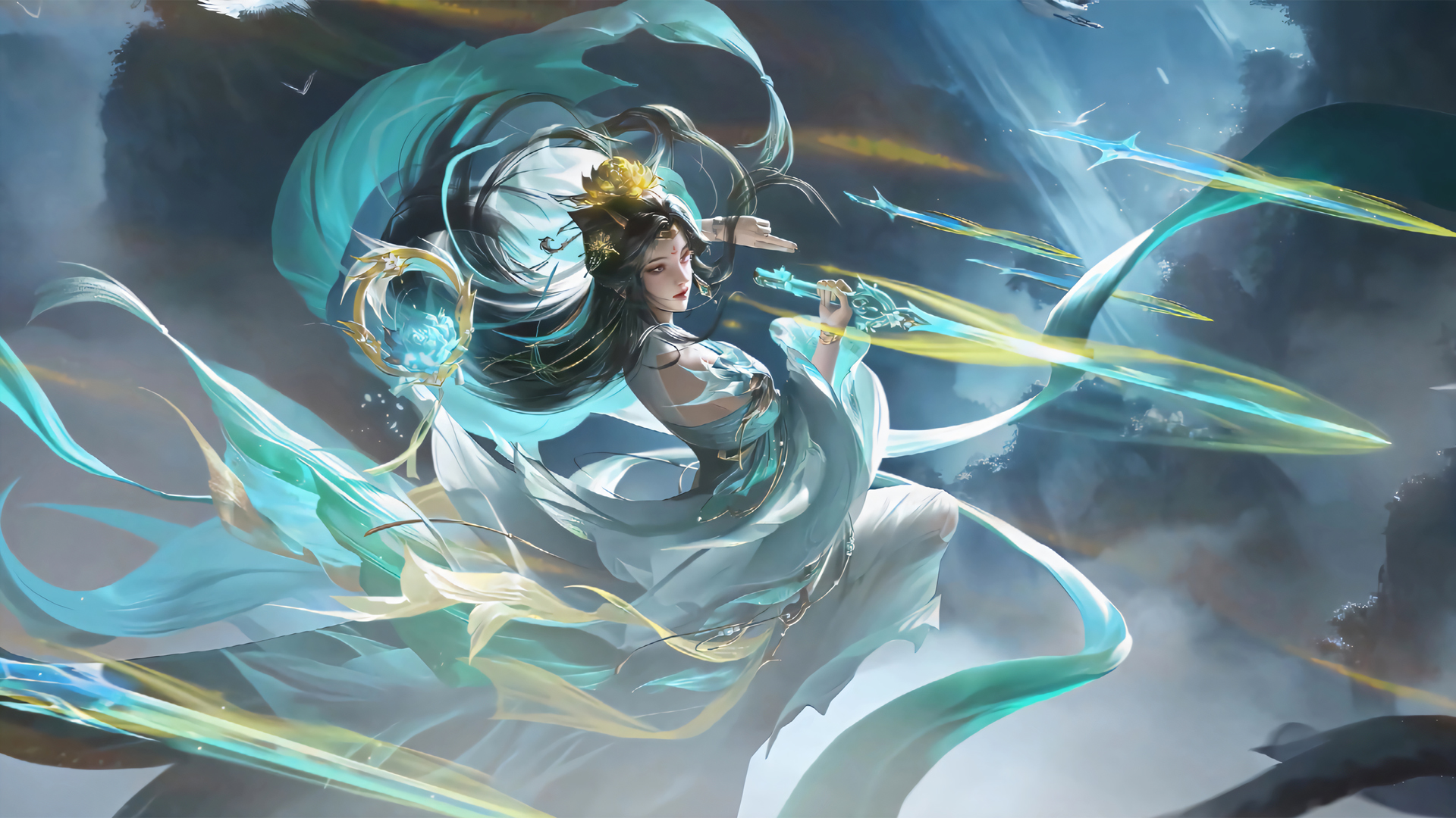 孙寒华威灵尽显高清游戏壁纸分享