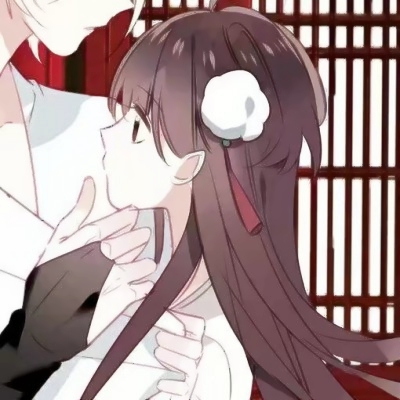 34张高清动漫古风意境情侣头像合集