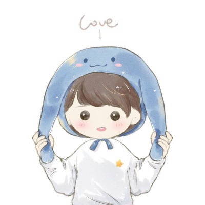 超可爱！16组一左一右卡通Q版情侣头像高清合集