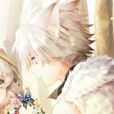 16张高清动漫风微信情头 好看的卡通情侣头像合集