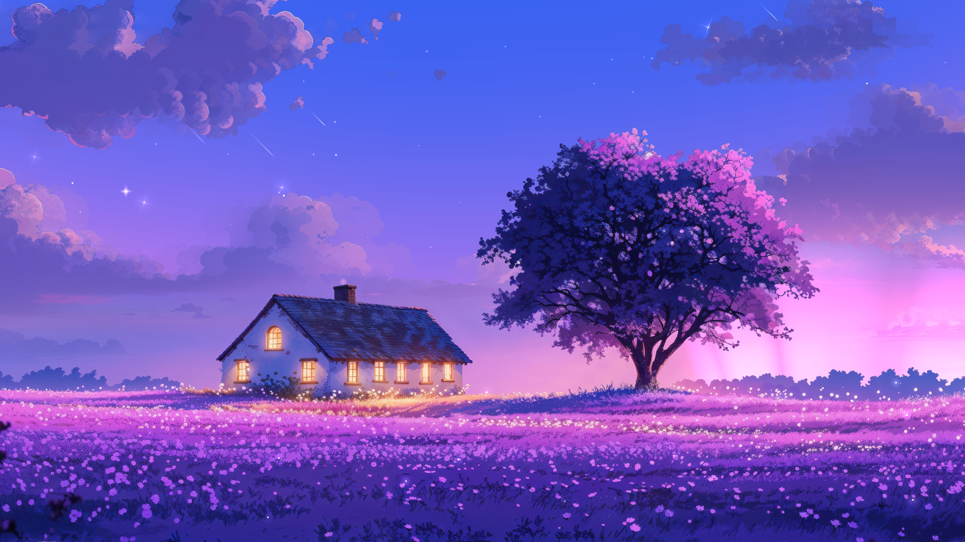 氛围感拉满！梦想之屋唯美风景电脑壁纸合集