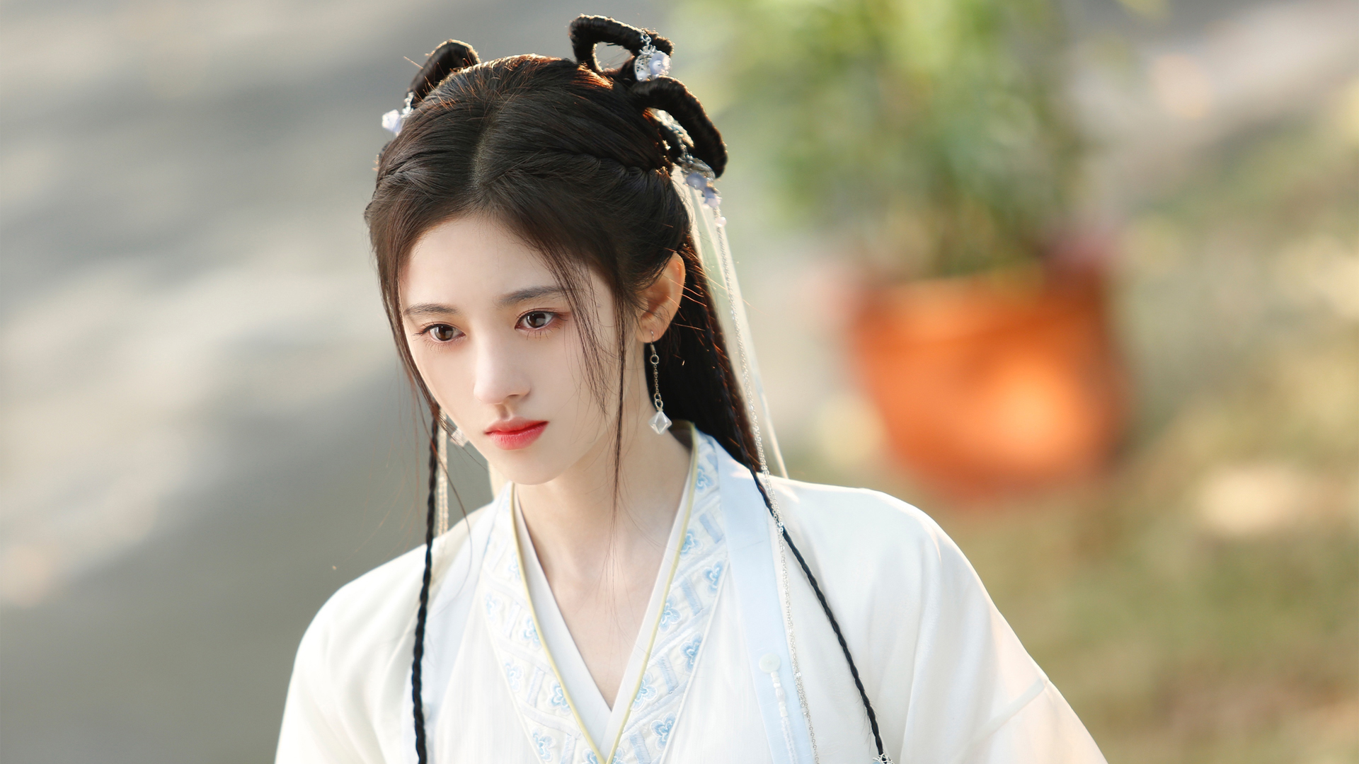 鞠婧祎古装高清壁纸下载合集