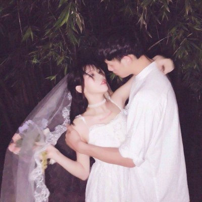 婚纱情侣头像一对两张 高清好看的穿婚纱情侣头像合集
