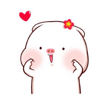 22张超萌卡通情侣头像 一左一右高清萌呆款