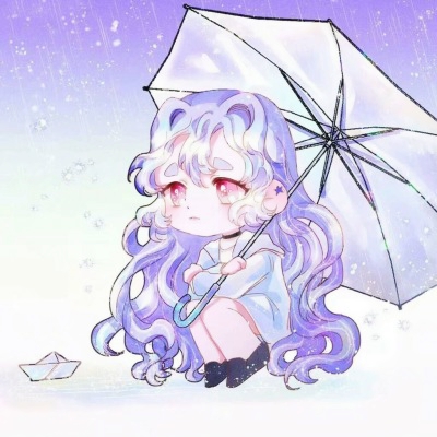 16张高清动漫风微信情头 好看的卡通情侣头像合集