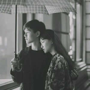 黑白高冷情侣QQ头像来啦！12张高清双人配对图