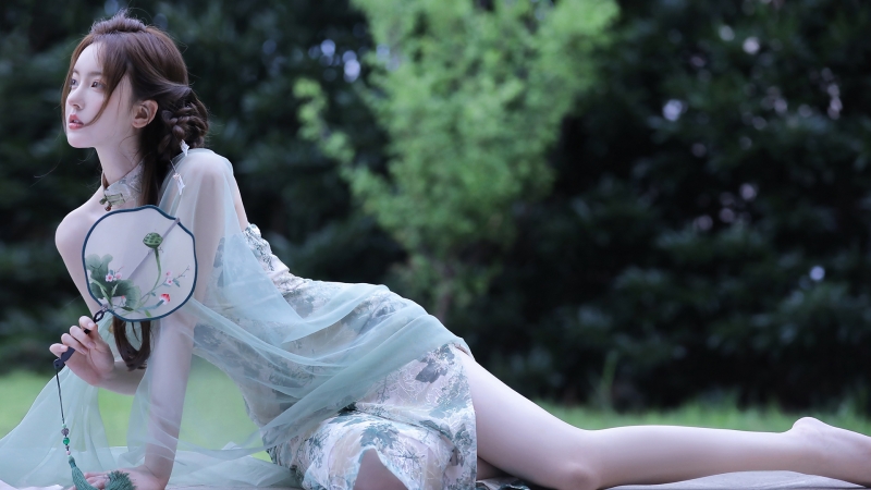 古装古韵森系气质美女高清壁纸来啦