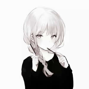 18张高清卡通动漫情侣头像 一男一女微信头像合集