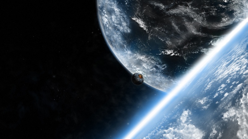 超绝宇宙星球星空壁纸！2K高清电脑桌面图来啦