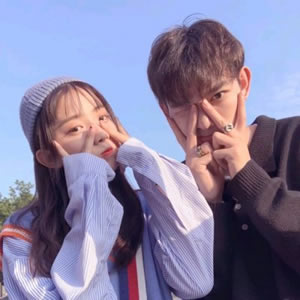 16组清新甜蜜情侣头像 高清无水印合集