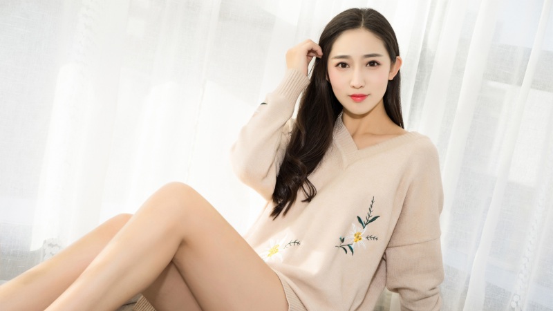 克拉女神姜璐清爽款高清美女壁纸上线
