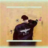 带字背影情侣QQ头像 16张高清好看的清晰大图