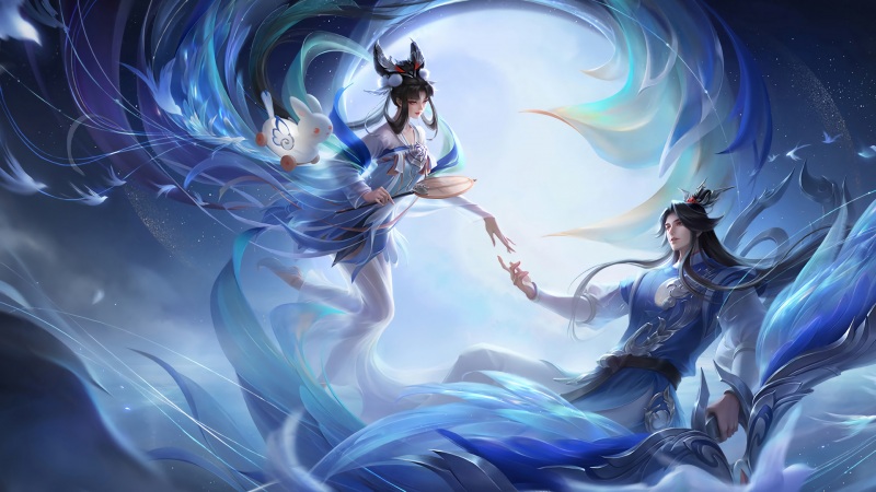 王者荣耀后羿如梦令高清无水印壁纸 多款分辨率可选