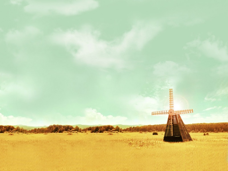 云净天空电脑桌面动漫风景壁纸分享