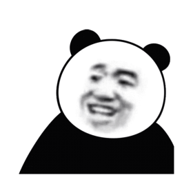 抖音爆火！超大霸屏熊猫头动态表情包来了