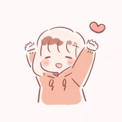 24张高清可爱动漫情侣头像 一男一女配对款