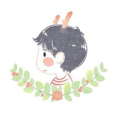 四组超可爱卡通情侣头像 简约高清一共8张