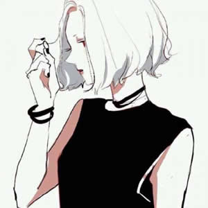 18张高清卡通动漫情侣头像 一男一女微信头像合集