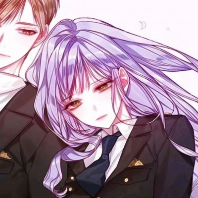 16组高清动漫情侣头像！一对两张适配微信头像