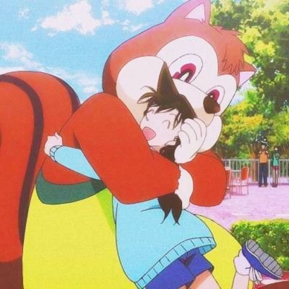 柯南小兰情侣头像来啦！一左一右高清10组超好看