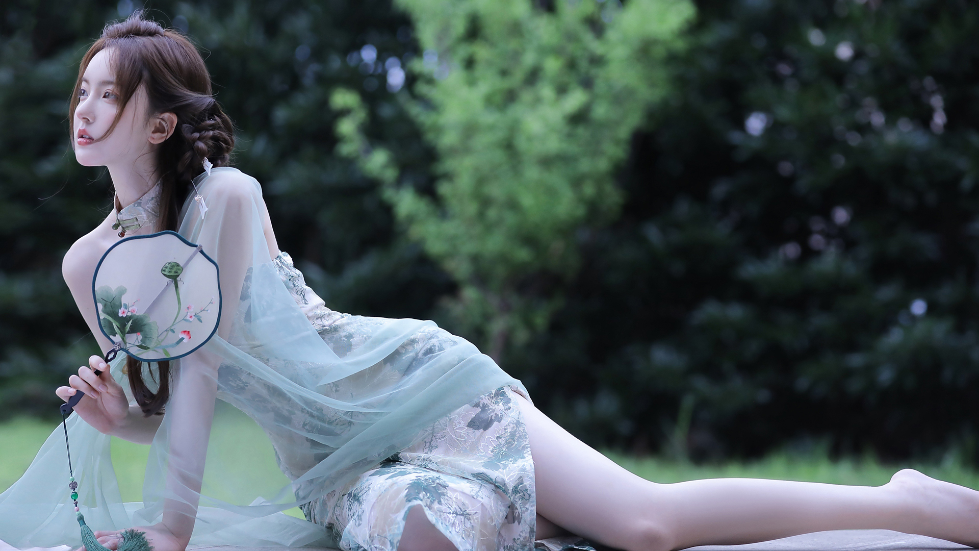 古装古韵森系气质美女高清壁纸来啦
