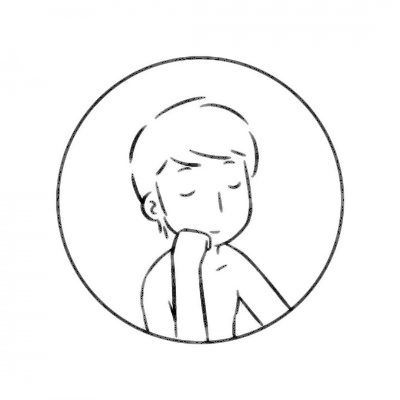 20张超可爱卡通情侣简笔画头像 一男一女高清款