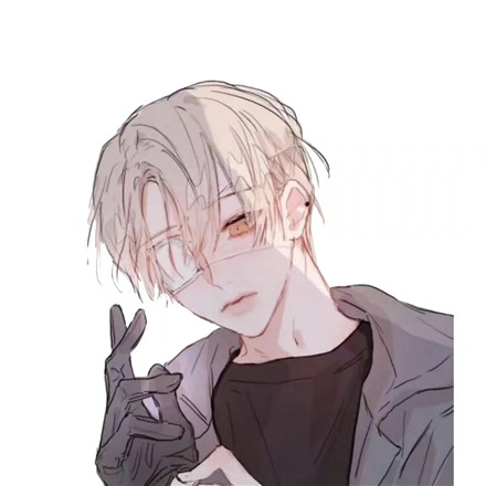 14张高清一男一女情侣卡通头像 好看的情头素材合集