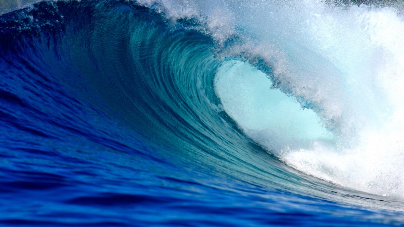 超治愈海洋海浪电脑壁纸 多款高清尺寸任你选