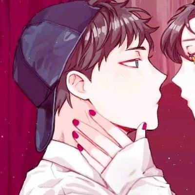 一男一女冷酷动漫情头 36张高清分开版情侣头像