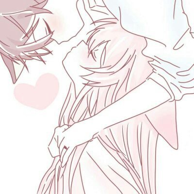 微信情侣头像头像简约风动漫情头分享 简约款还带着满满暖意