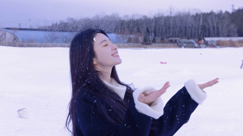 雪天氛围感拉满！王楚然高清壁纸合集来了