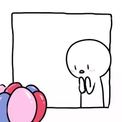 16组呆萌卡通情侣头像 一左一右高清款来啦