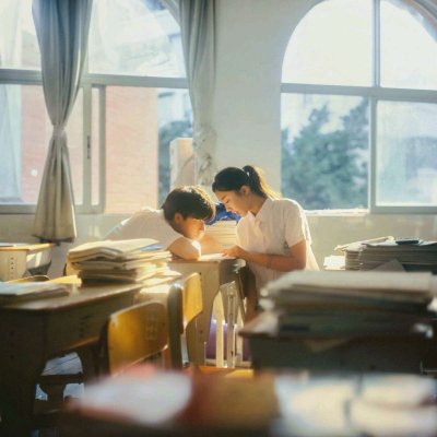 16张高清小清新真人情侣QQ头像 好看又适配日常使用