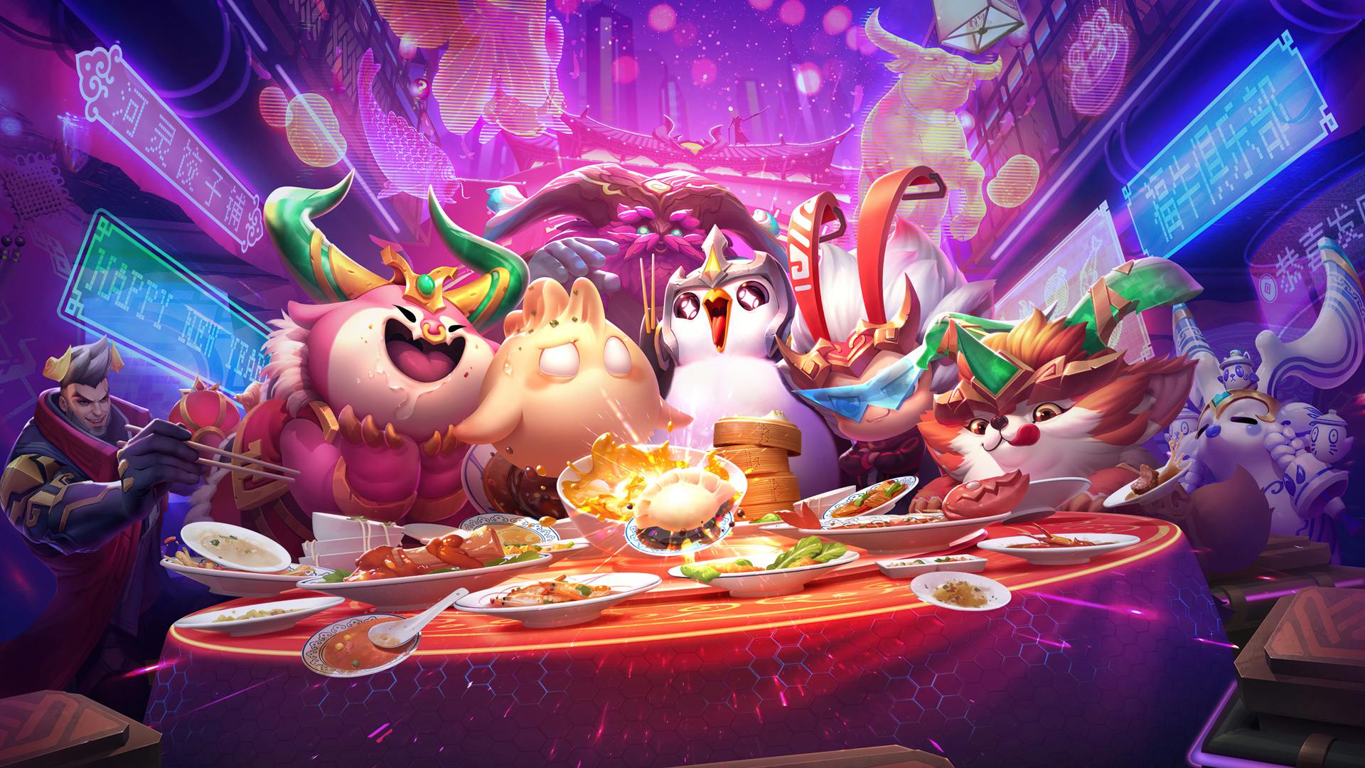 LOL云顶之弈小小英雄高清壁纸合集