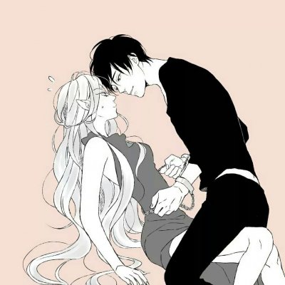 16组高清创意二次元情侣QQ头像 一对两张动漫情头