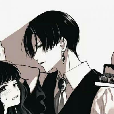 26张超甜撩人动漫情侣头像 高清好看的情头合集