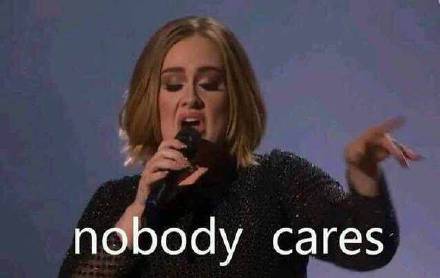 Nobody cares九连表情包合集