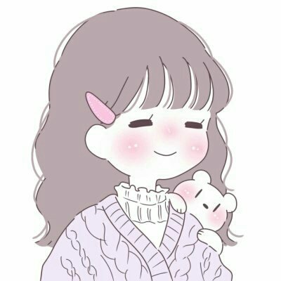 34组可爱动漫情侣头像 一对两张分开高清图