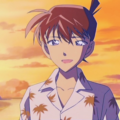 抖音超火！柯南毛利兰情侣头像 12张高清原图合集