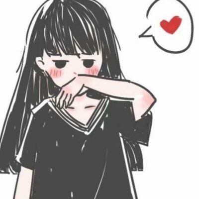 34组简约高清情侣漫画QQ头像 一对两张超好看