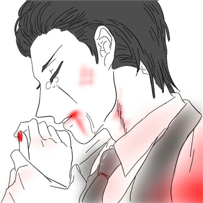 暗红冷酷暗黑风！20张血腥系情侣头像合集