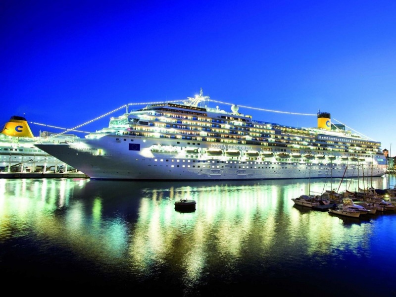 哥斯达黎加康科迪亚豪华邮轮 高清壁纸合集