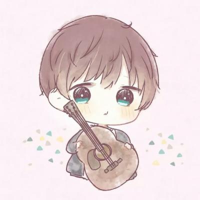 22张超萌卡通情侣头像 一左一右高清萌呆款